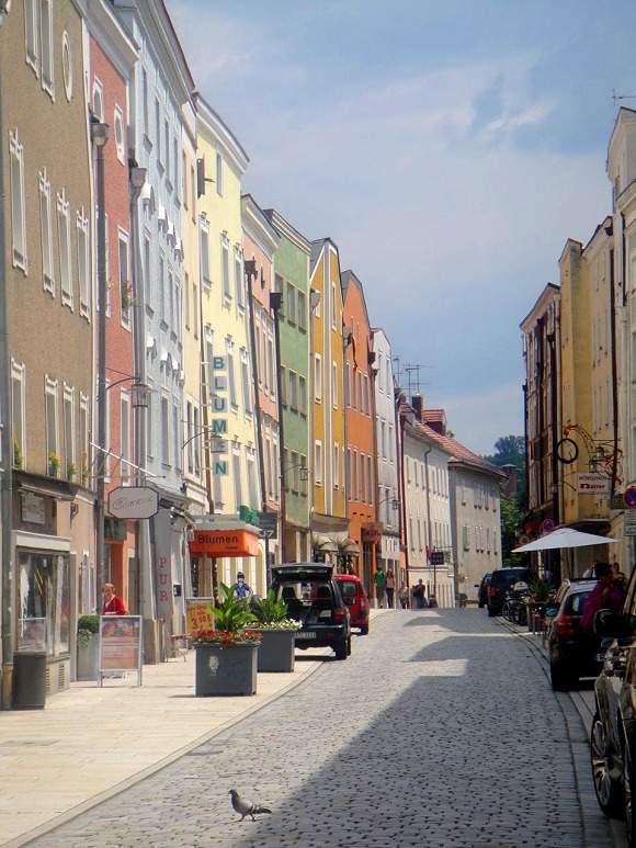 An exquisite street in Passau